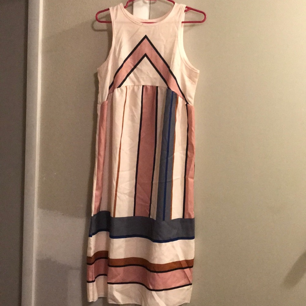 Mid calf length dress